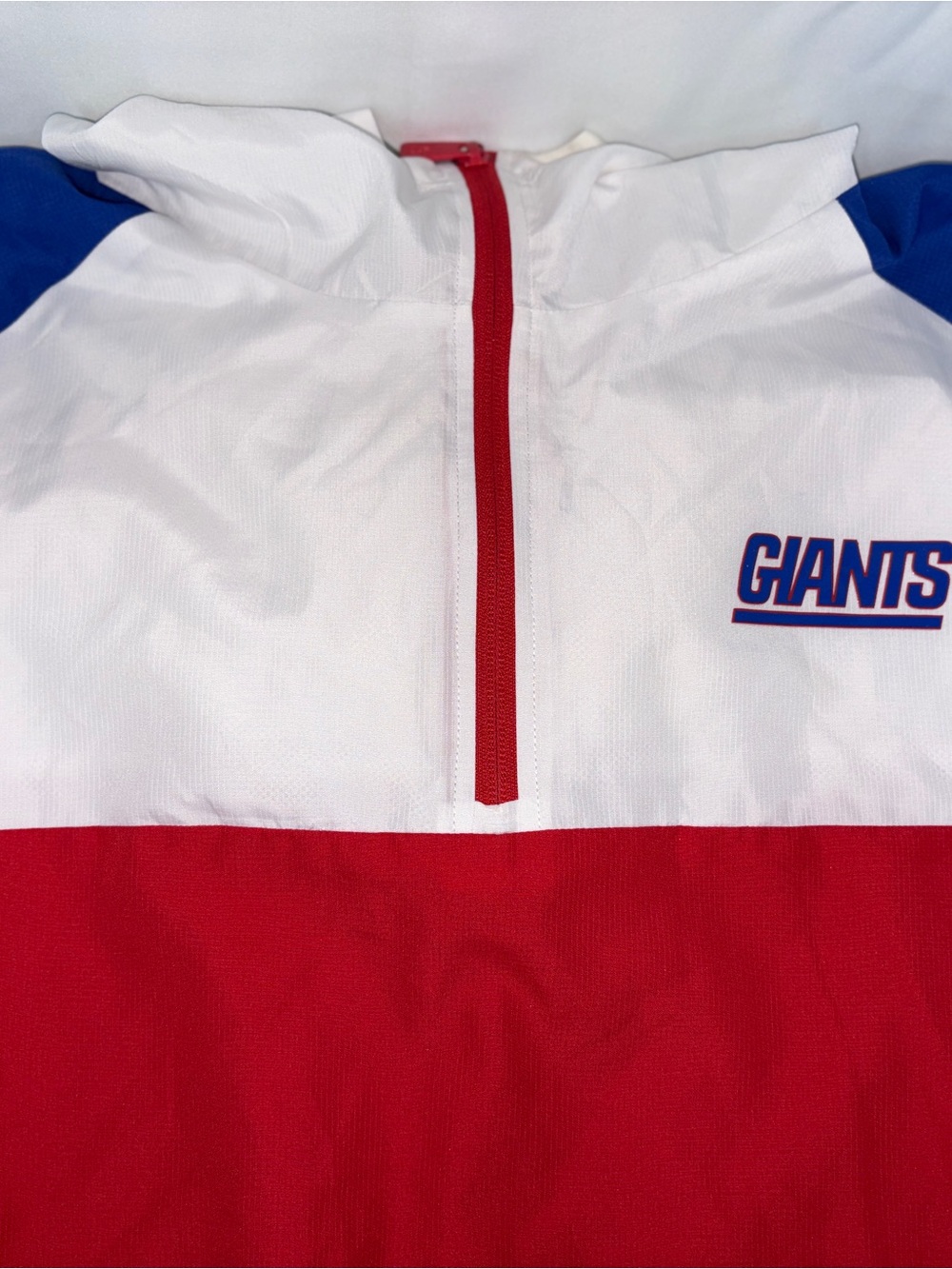 Vintage NY Giants New Era Windbreaker Jacket Size 2XL